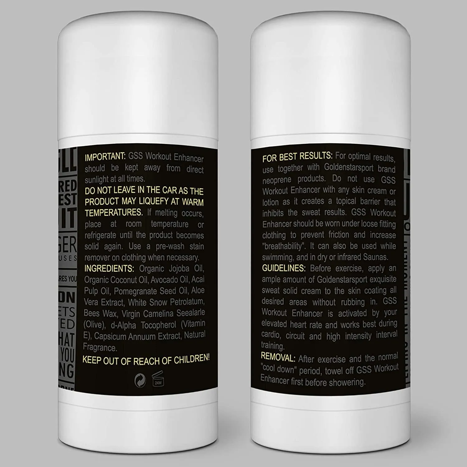 Thermogenic Sweat Stick Roll - GSS Workout Enhancer