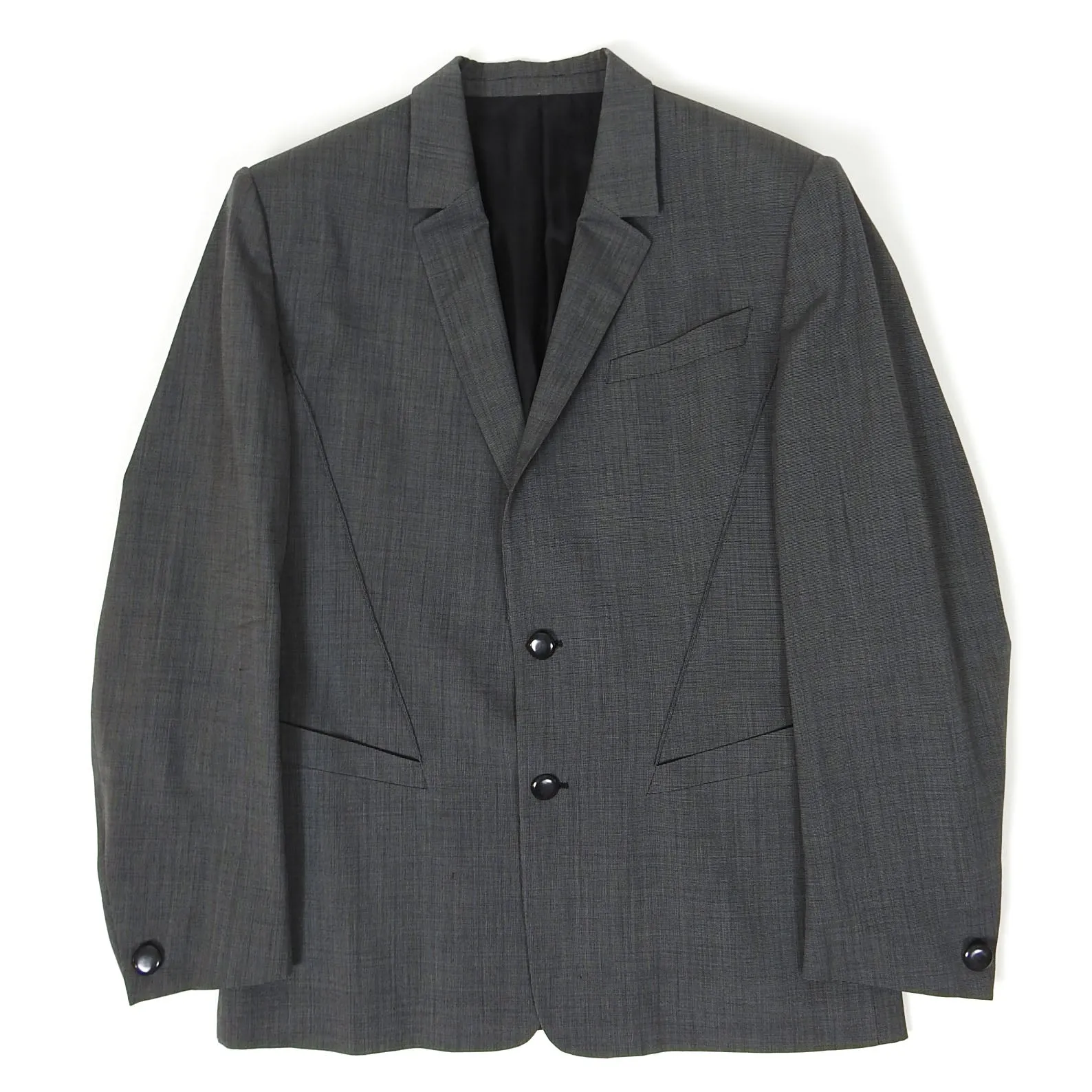 Thierry Mugler Vintage 2 Piece Wool Suit Size 50