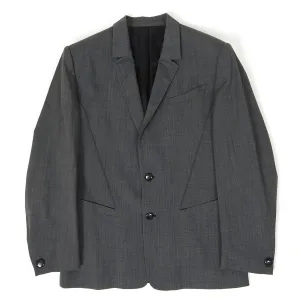 Thierry Mugler Vintage 2 Piece Wool Suit Size 50