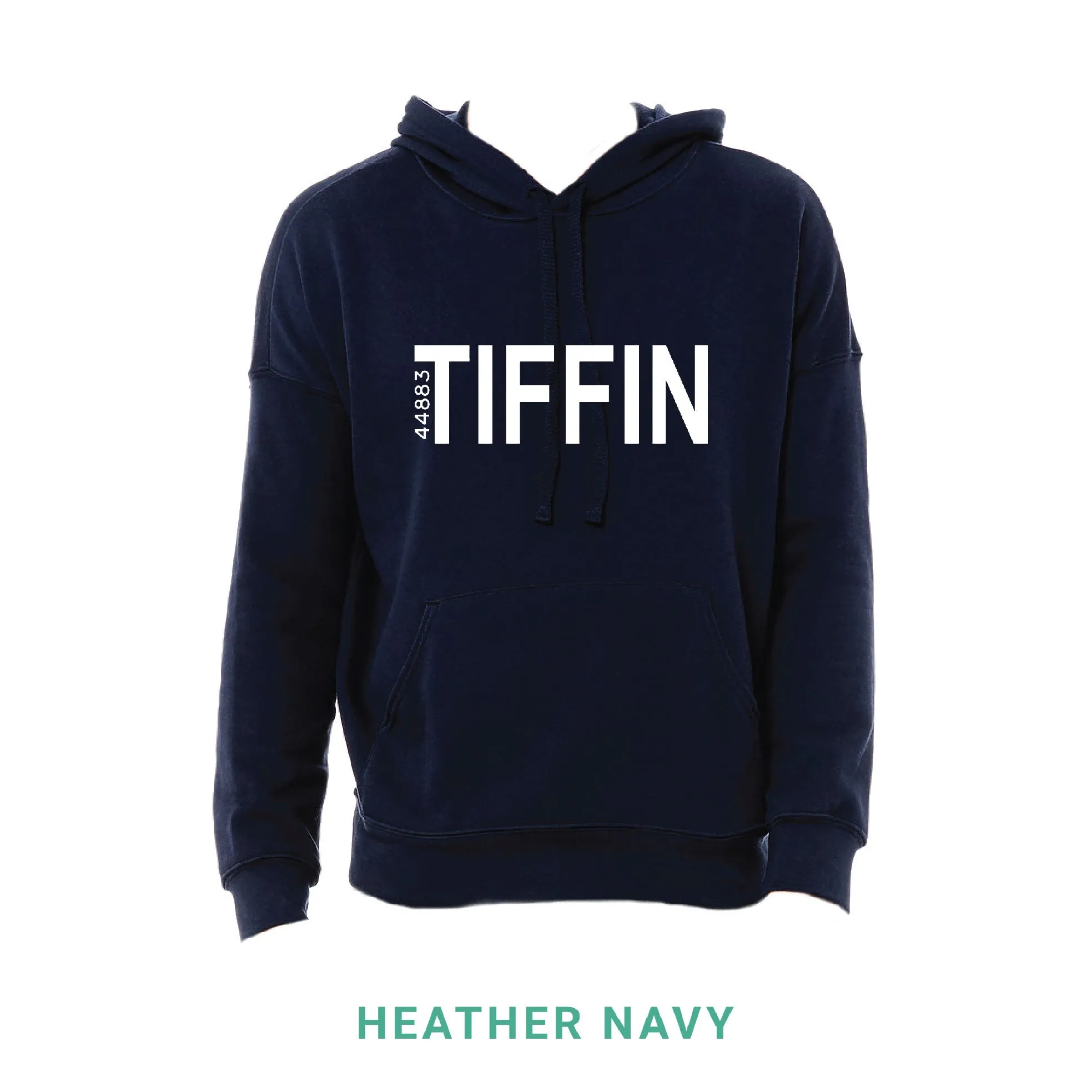 Tiffin Zip  Hooded Sweatshirt