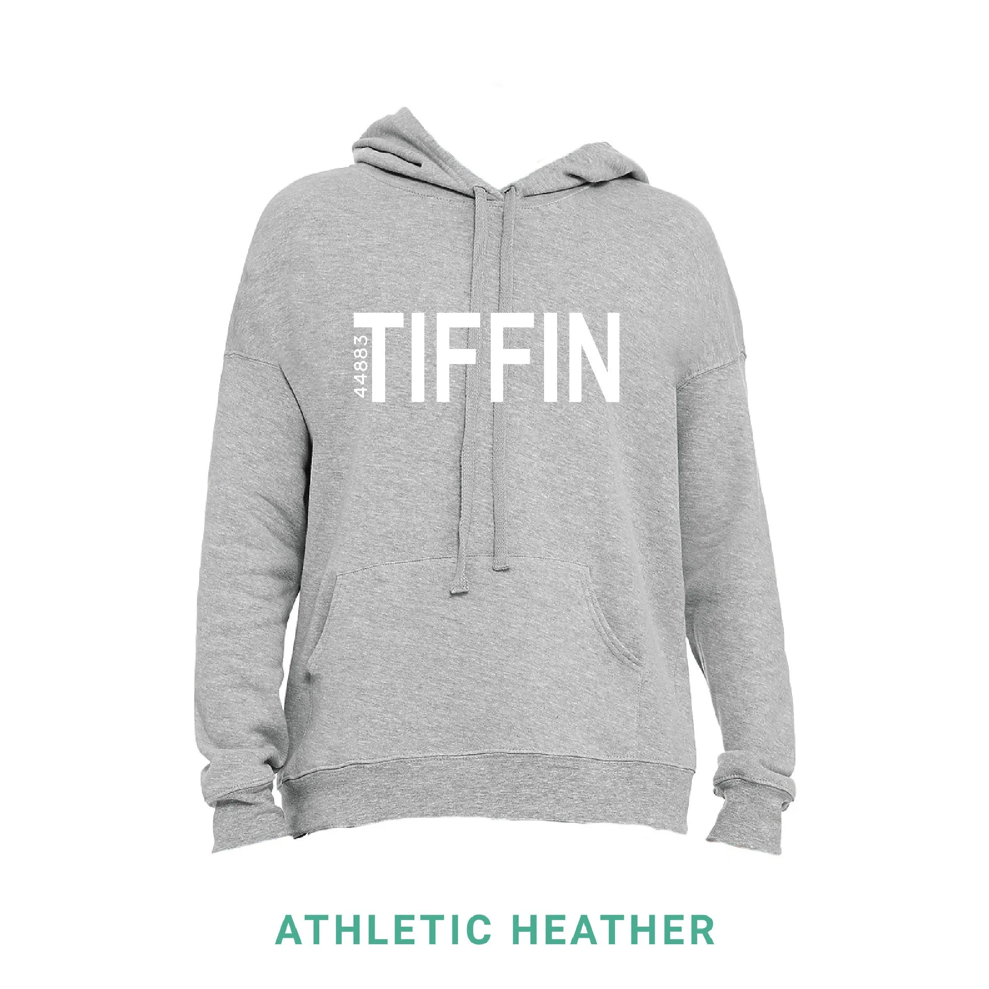 Tiffin Zip  Hooded Sweatshirt