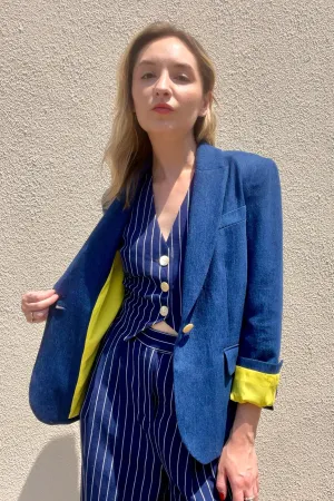 Tilda Jacket in Hemp/Organic Cotton Denim