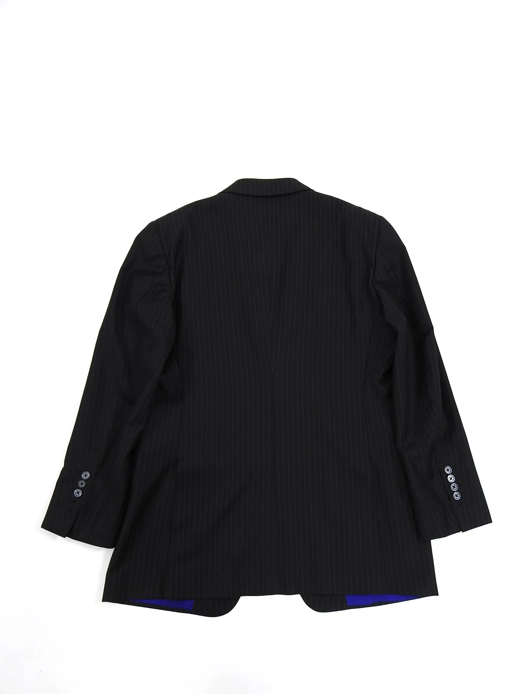 Tom Ford Black Pinstripe Three Piece Suit - 42