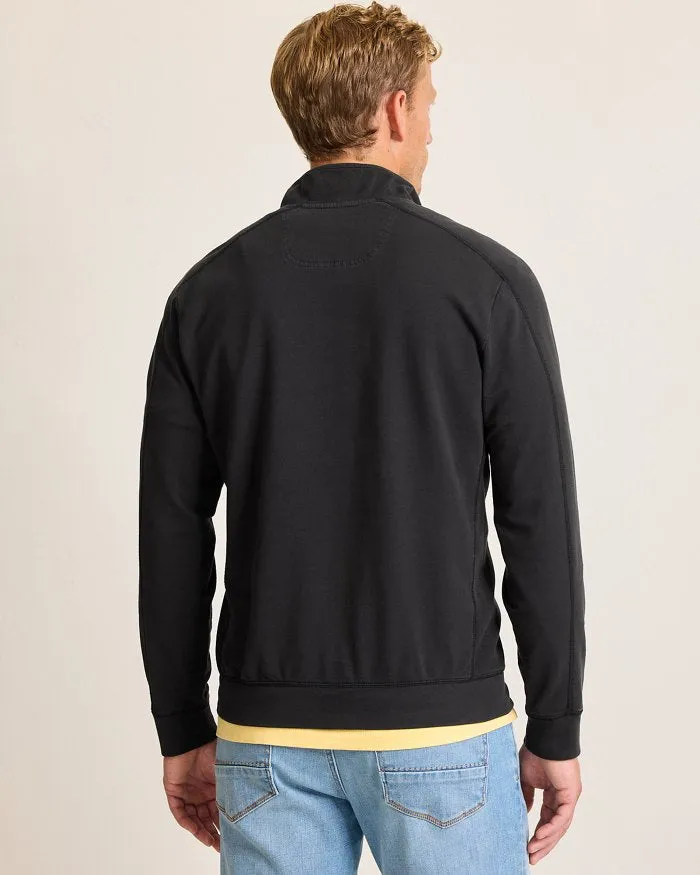 TOMMY BAHAMA- MEN’S BEN AND TERRY HALF ZIP SWEATSHIRT