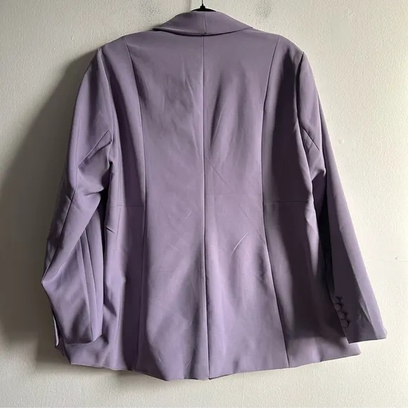 Torrid Studio Sz 2X Purple Lavender Elegant Blazer