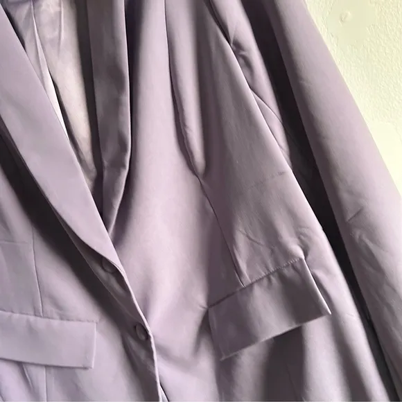 Torrid Studio Sz 2X Purple Lavender Elegant Blazer