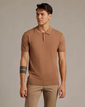 Truffle Short Sleeve Sweater Polo 2.0