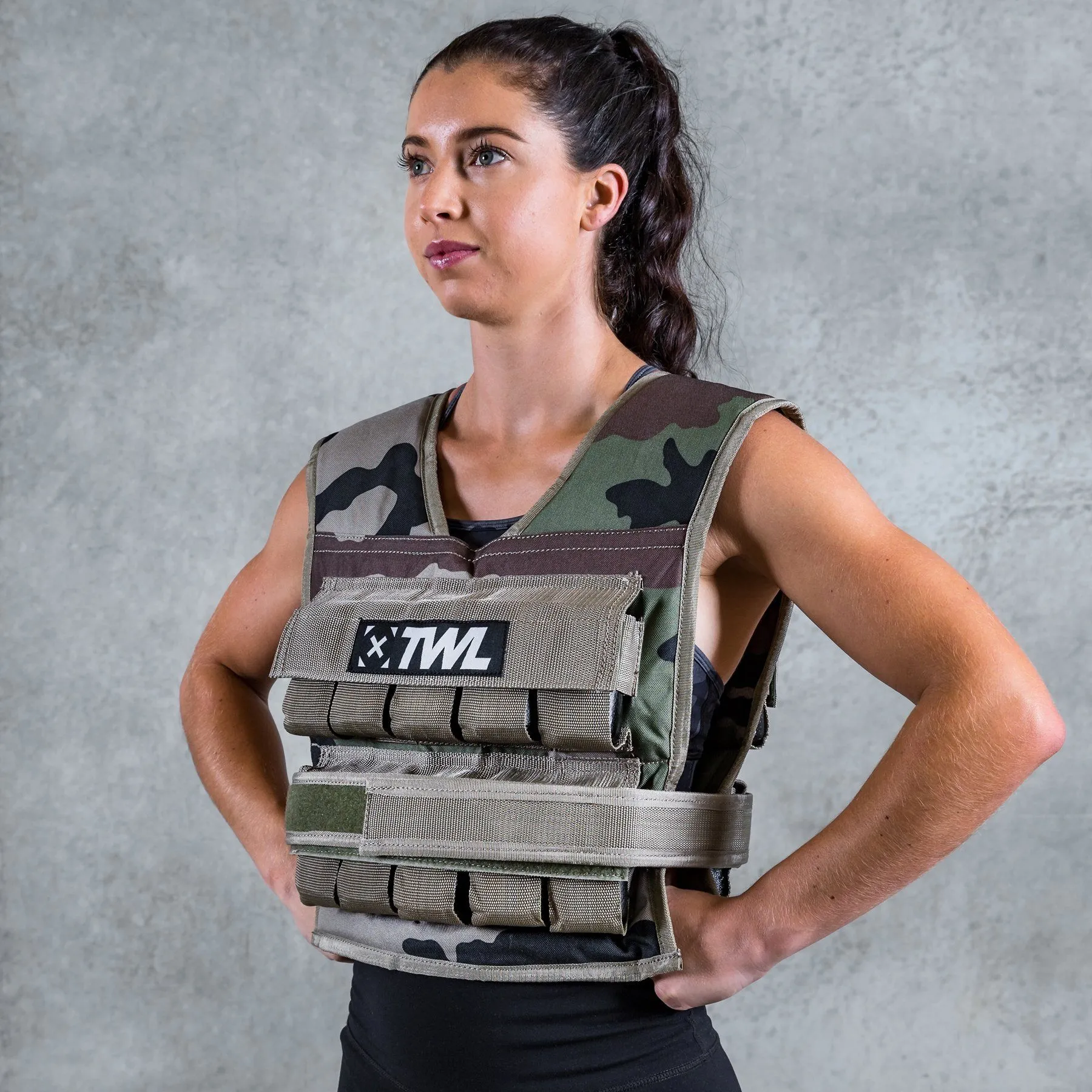 TWL - Weight Vest - 20Kg - Camo