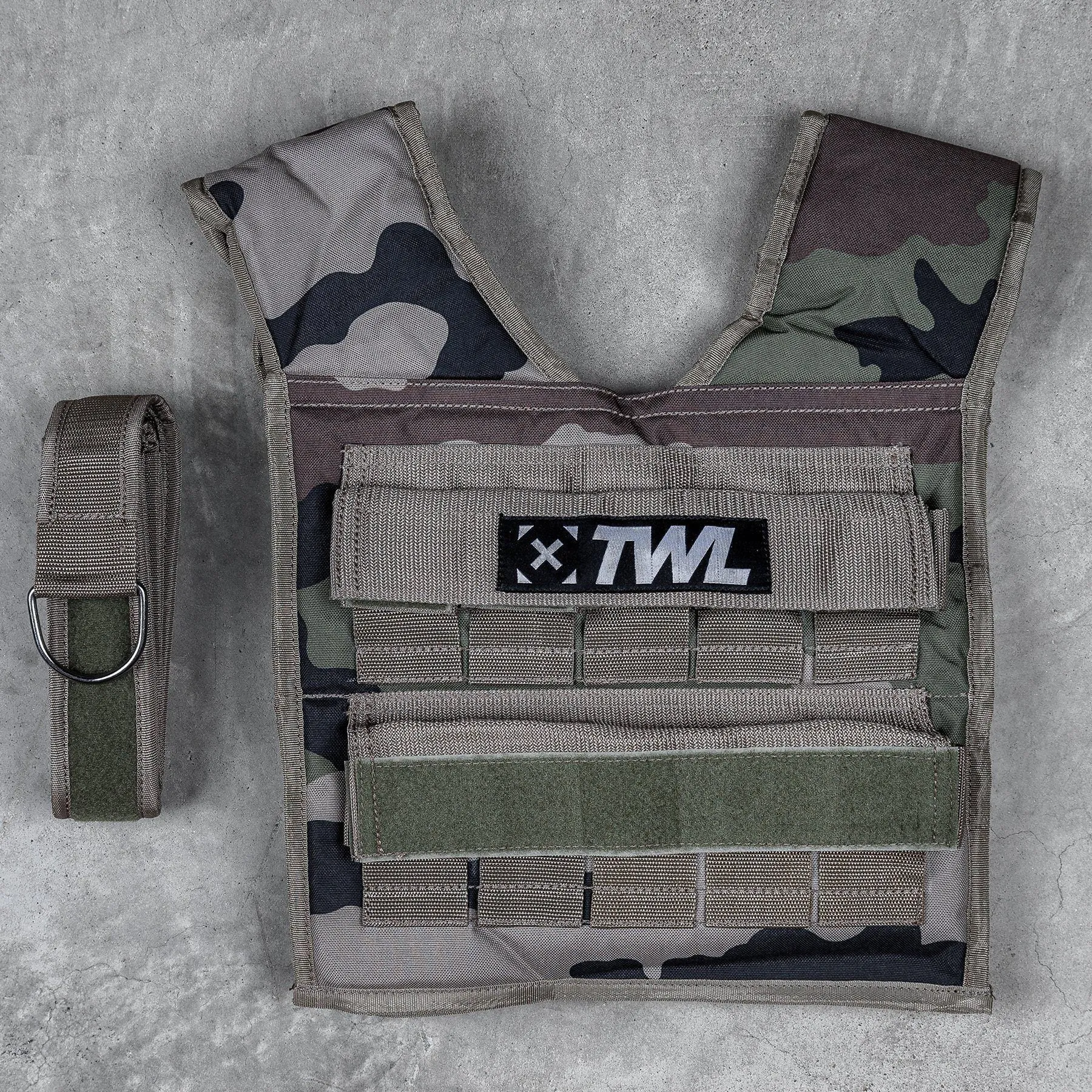 TWL - Weight Vest - 20Kg - Camo