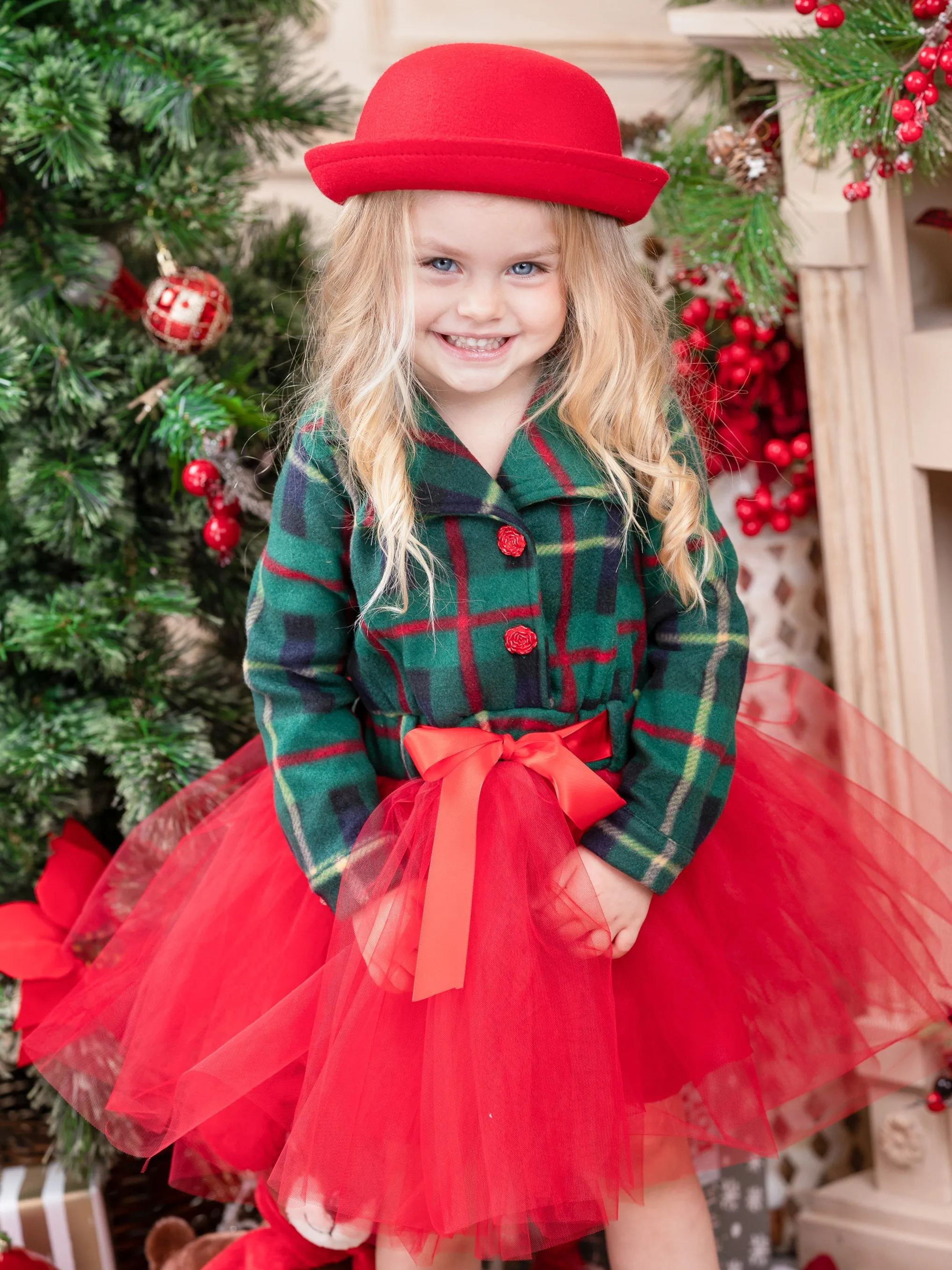 Under The Mistletoe Blazer Tutu Dress