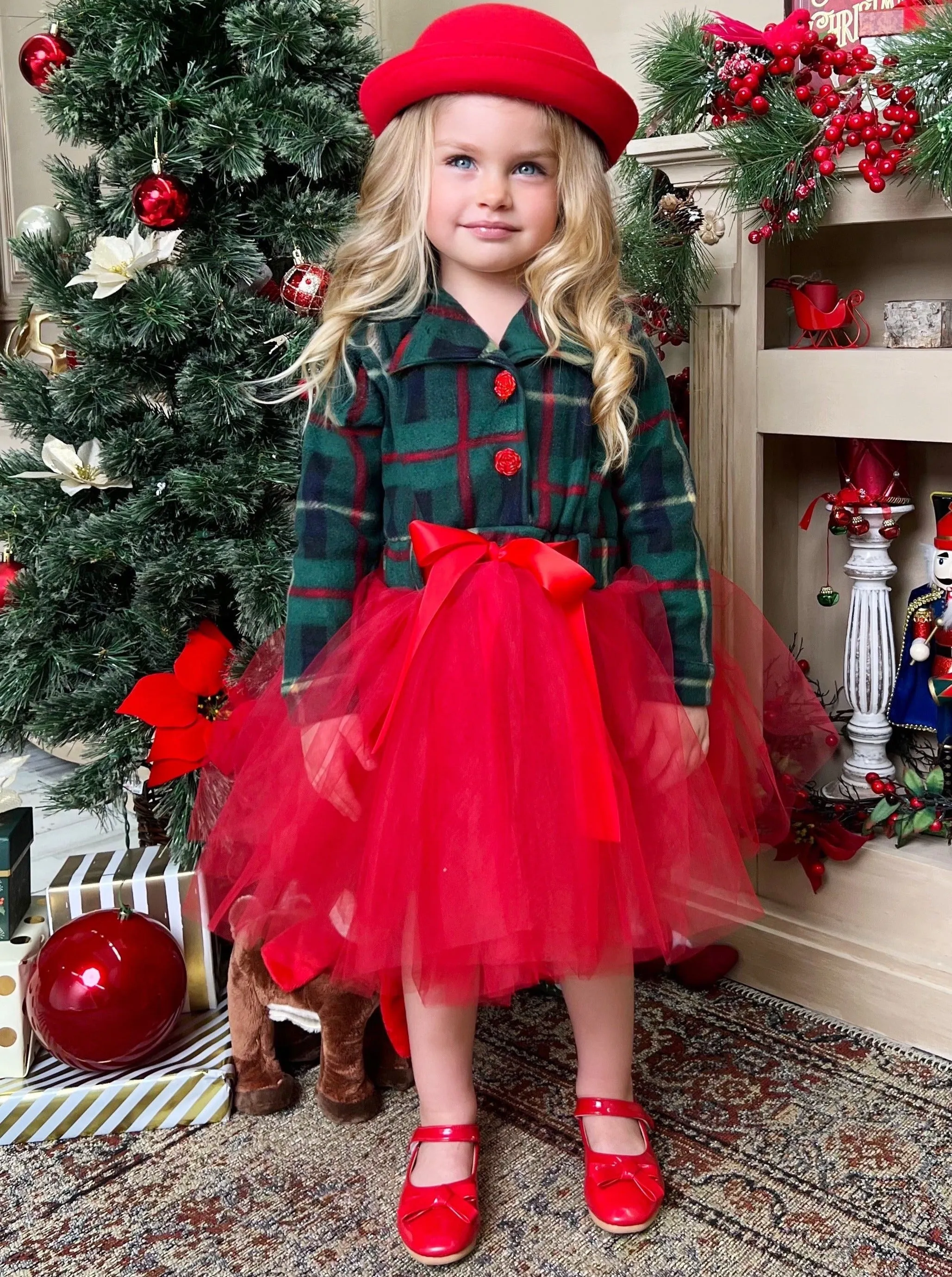 Under The Mistletoe Blazer Tutu Dress