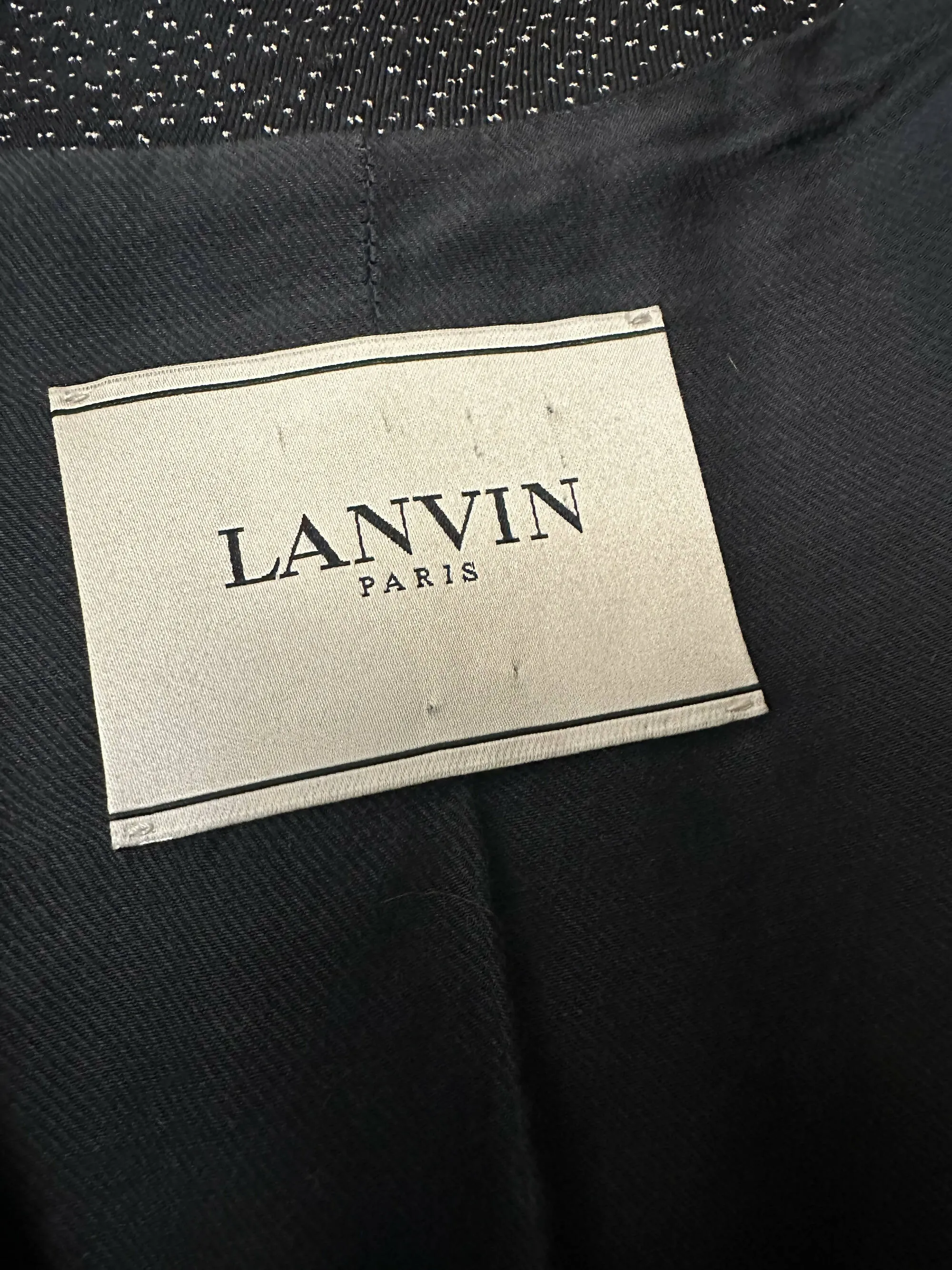 Upcycled Two Piece Lanvin Dress Suit