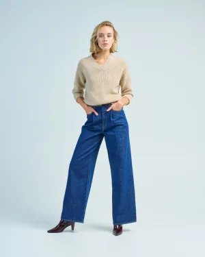 v neck cashmere sweater