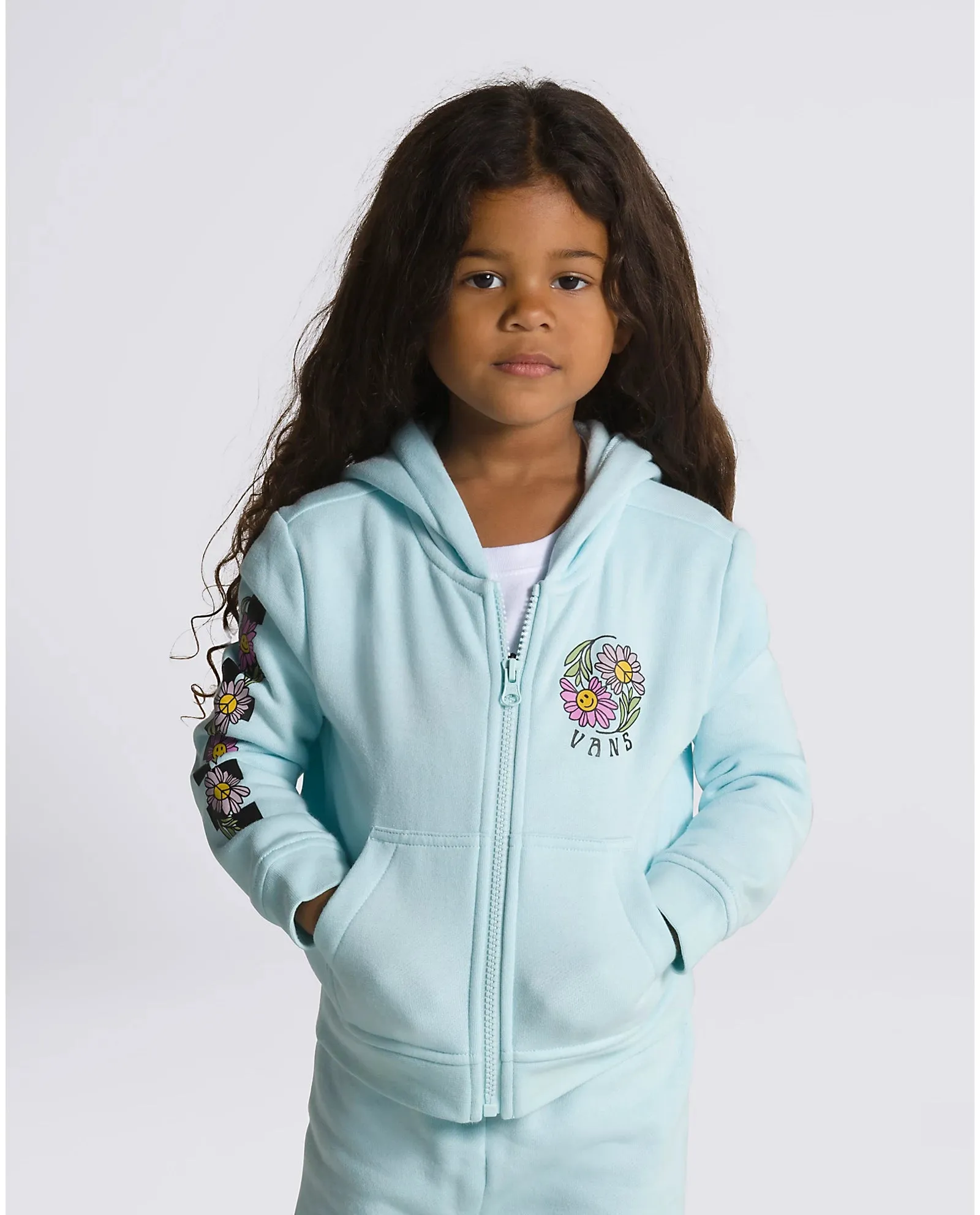 Vans Little Girls Elevated Minds Full Zip Hoodie