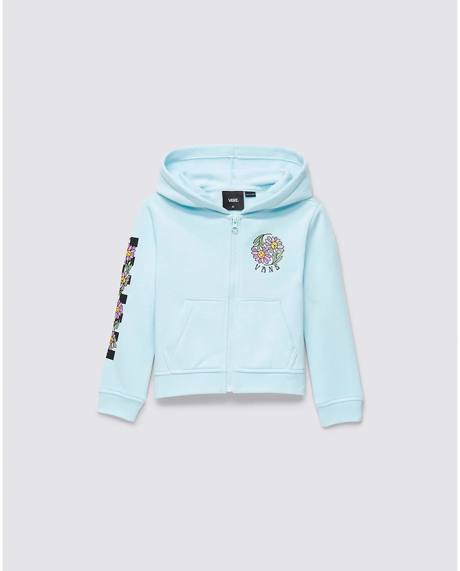 Vans Little Girls Elevated Minds Full Zip Hoodie