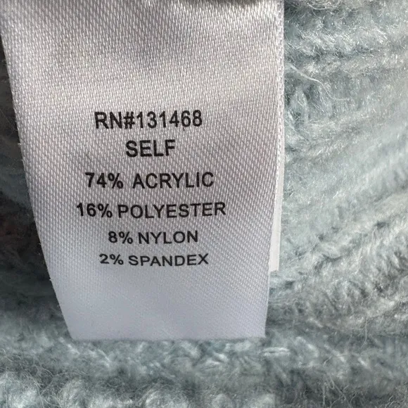 Vestique Cornelia Street Sweater long sleeve light blue Small