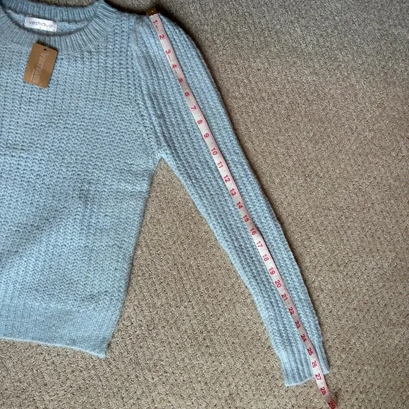 Vestique Cornelia Street Sweater long sleeve light blue Small