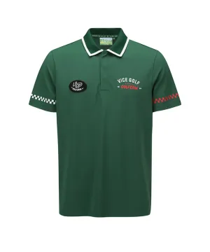 Vice Golf Atelier Men  Artwork Point Short T-Shirt - D/Green