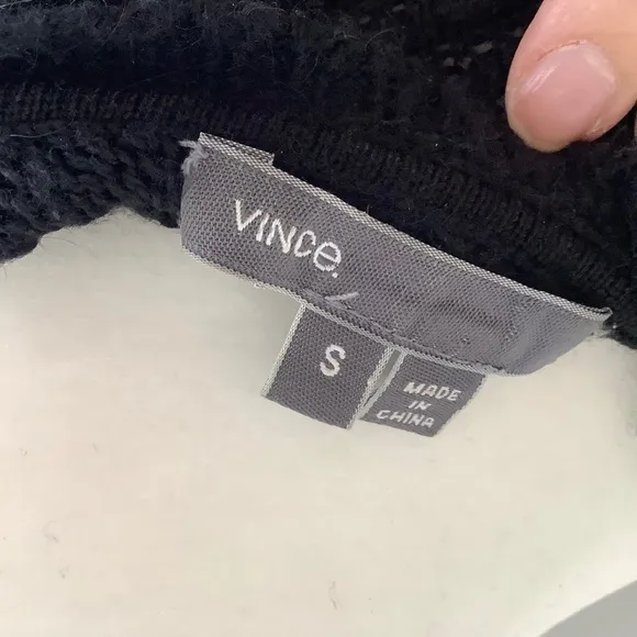 VINCE Black Sweater