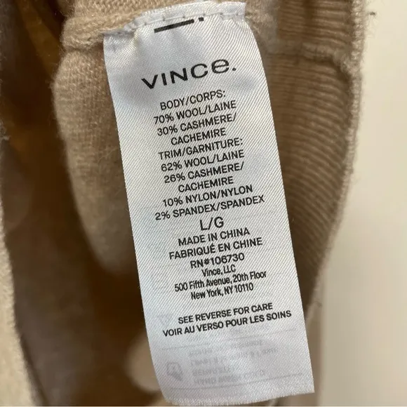 Vince Wool Cashmere Sweater