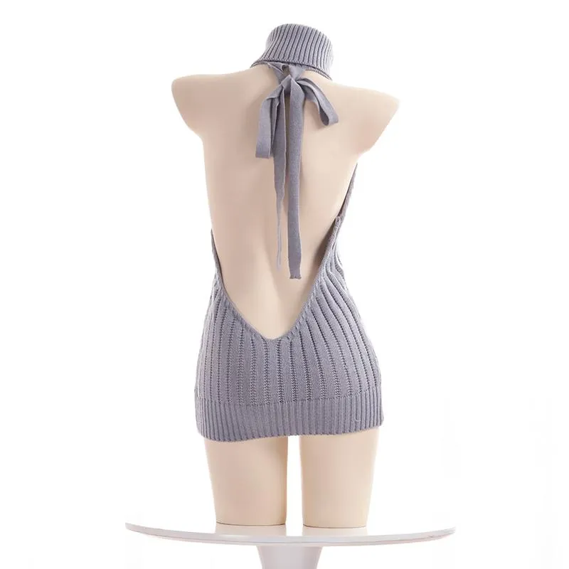 Virgin Killer Hollow Chest Sweater SD01622