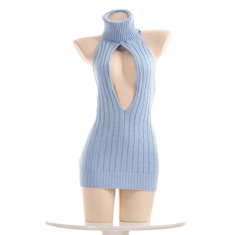 Virgin Killer Hollow Chest Sweater SD01622