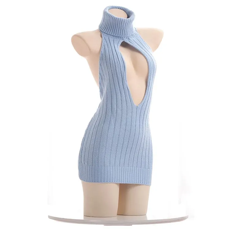 Virgin Killer Hollow Chest Sweater SD01622