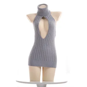 Virgin Killer Hollow Chest Sweater SD01622