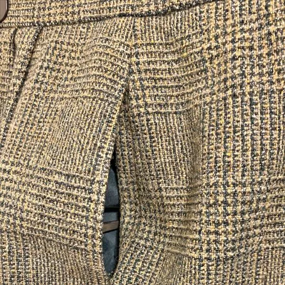 VTG Charter Club Petites Equestrian Velvet Wool Blazer Skirt Suit Set 8P Jacket