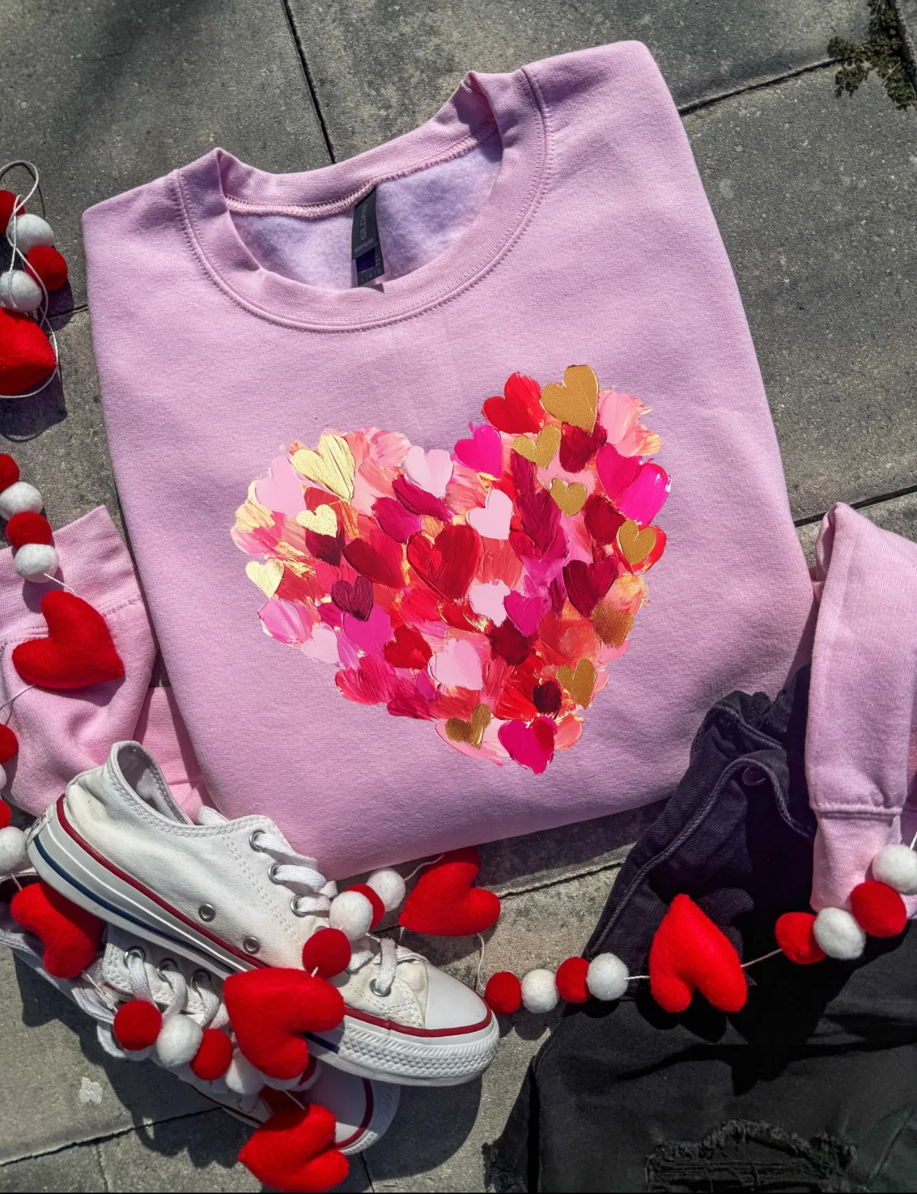 Watercolor Heart Graphic Tee/Sweatshirt