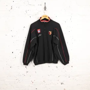 Watford 2000 1/4 Zip Training Sweatshirt - Black - S