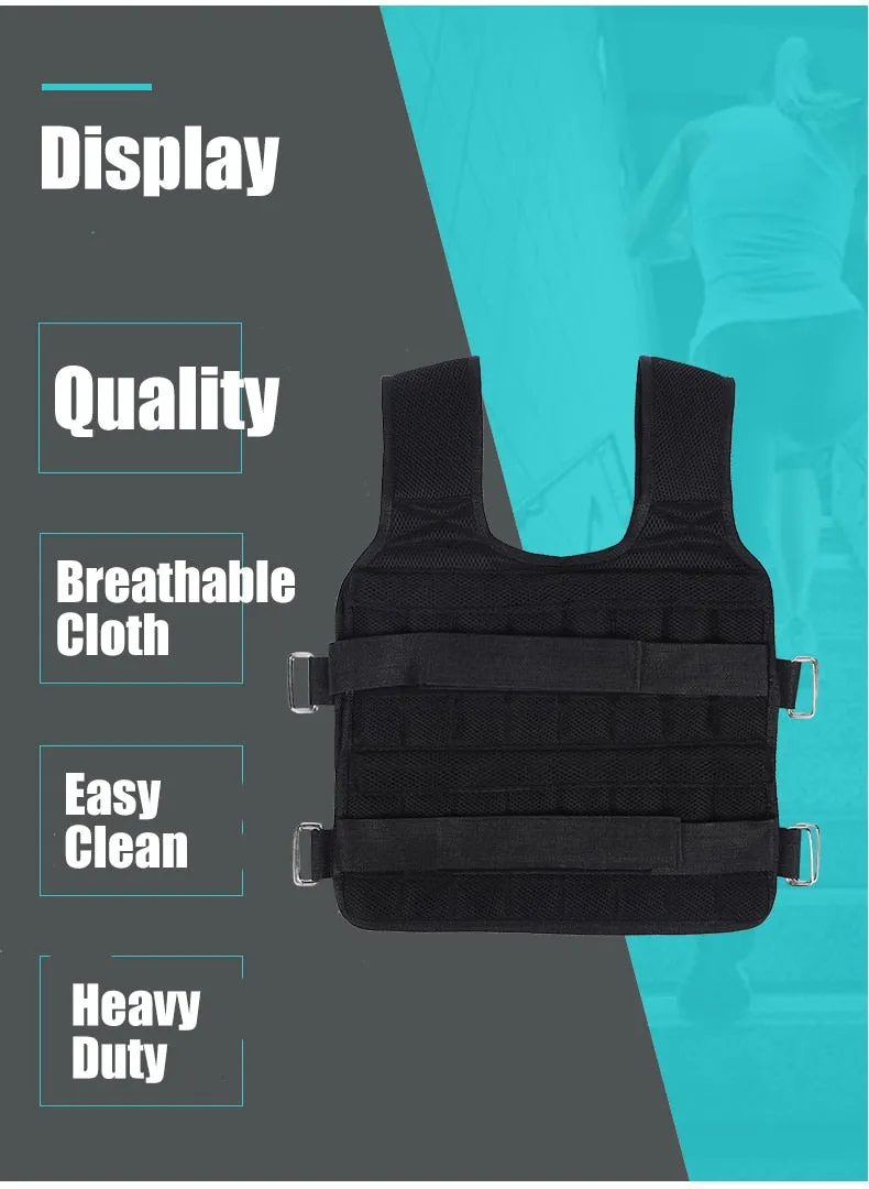 Weight Vest 30Kg - Weighted Vest Workout