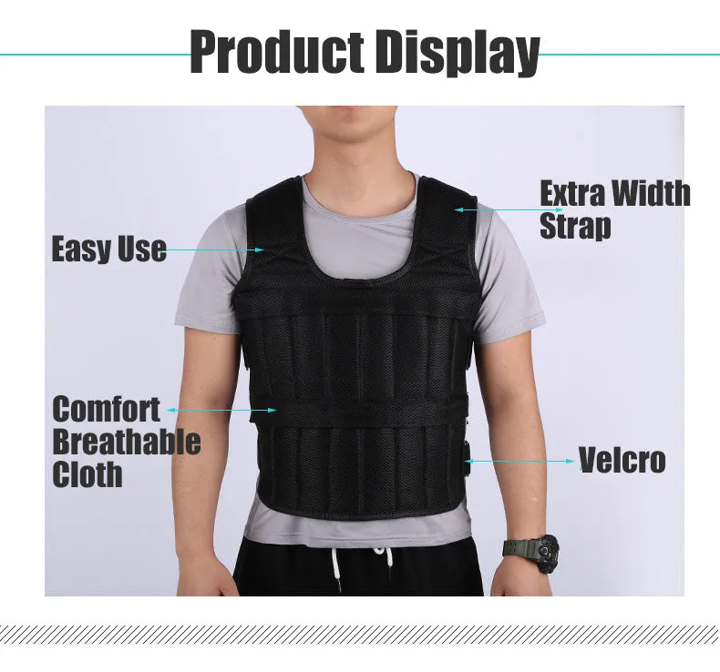Weight Vest 30Kg - Weighted Vest Workout