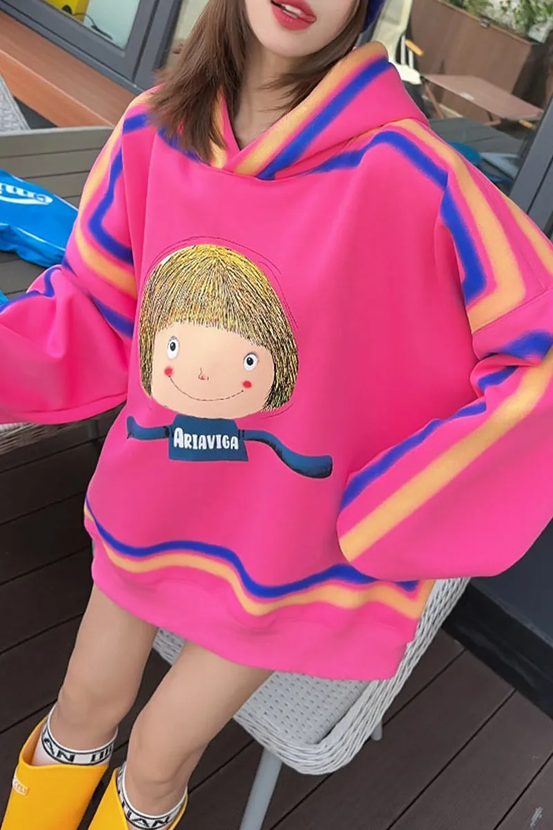 WI0154 Fleece Oversized Hoodie
