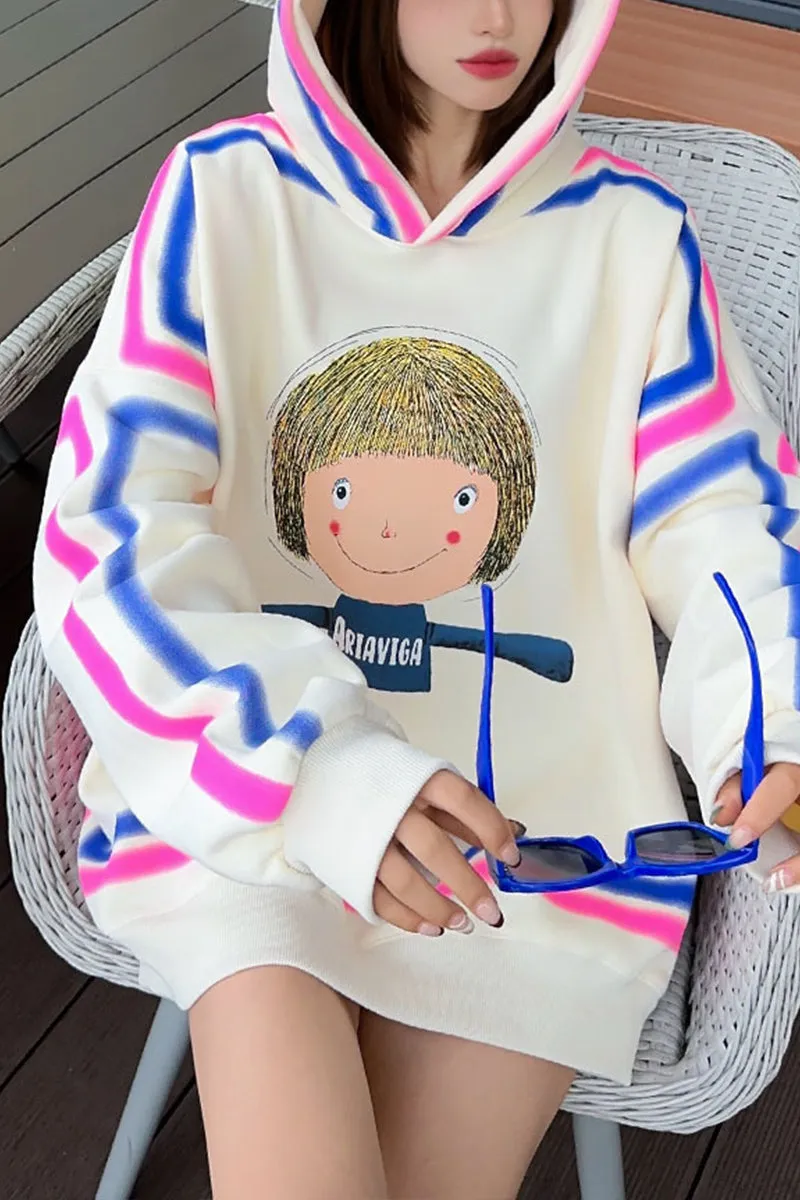 WI0154 Fleece Oversized Hoodie