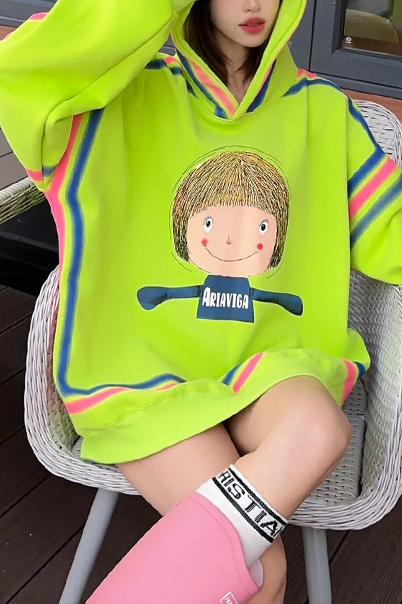 WI0154 Fleece Oversized Hoodie