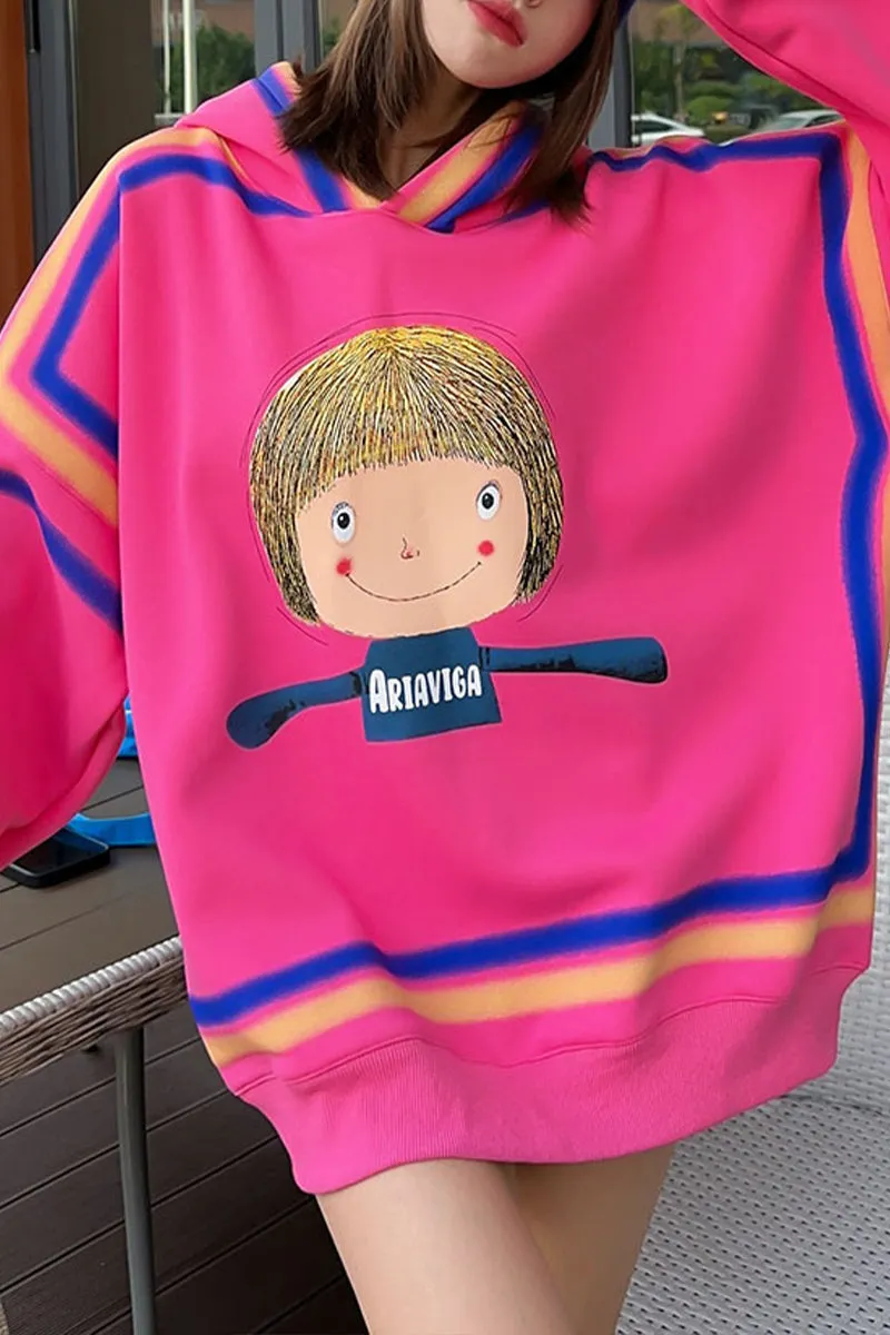 WI0154 Fleece Oversized Hoodie