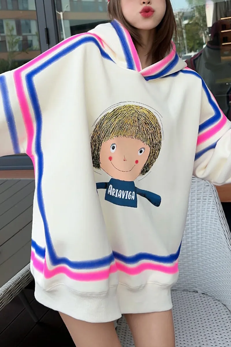WI0154 Fleece Oversized Hoodie