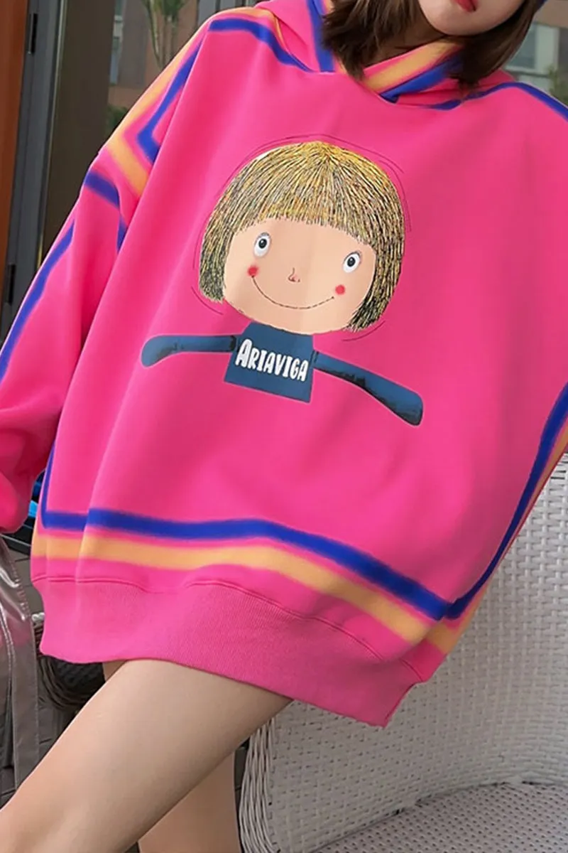 WI0154 Fleece Oversized Hoodie