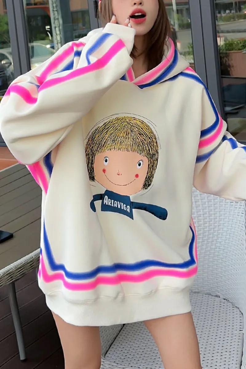 WI0154 Fleece Oversized Hoodie