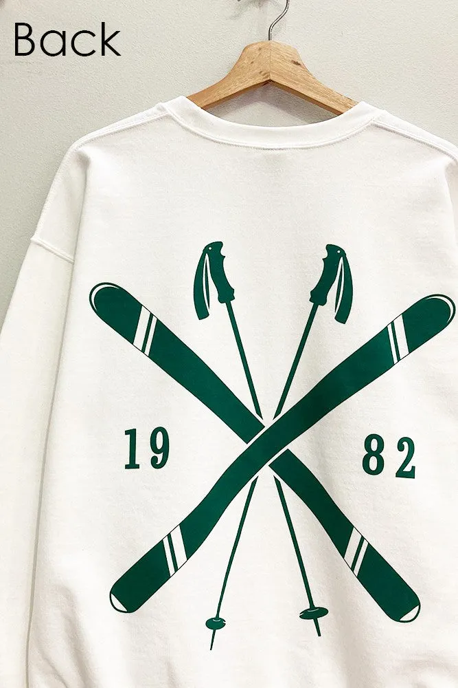 Winter 1982 Ski Crewneck