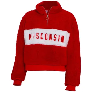 Wisconsin Teddy Quarter Zip