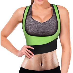 Women Neoprene Sauna Sweat Vest for Weight Loss Gym Workout Body Shaper