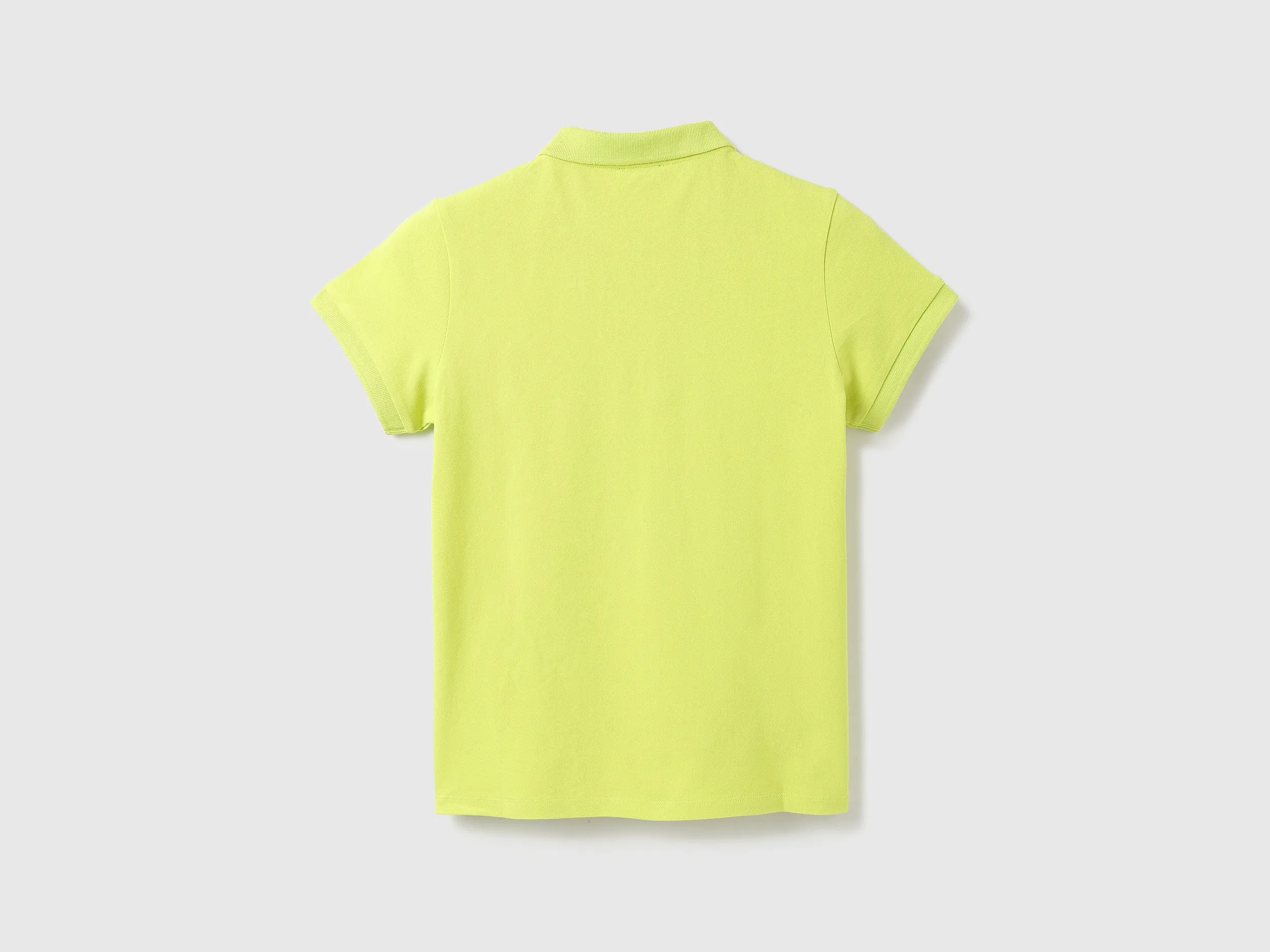 Women Solid Polo Collar T-shirt