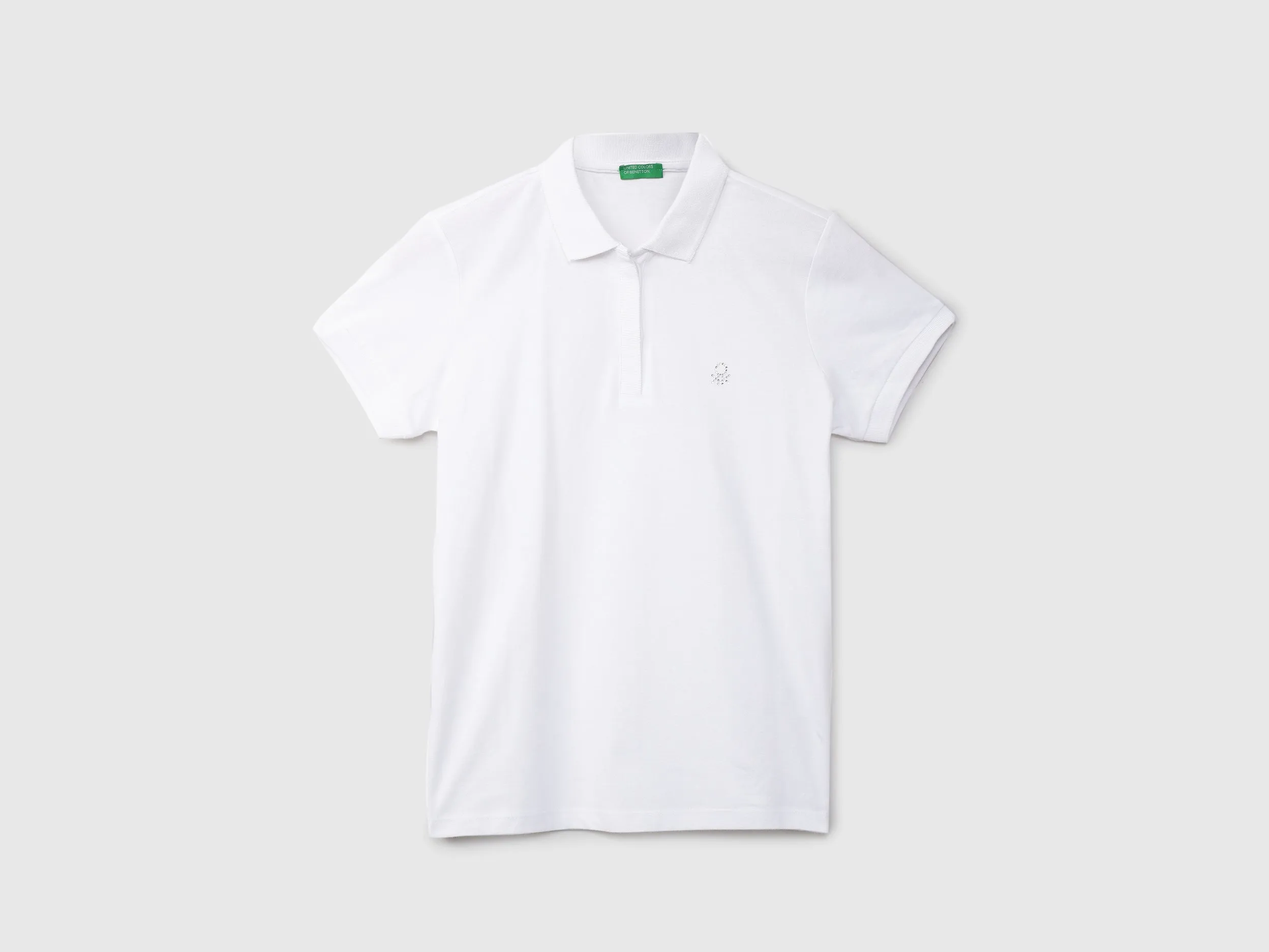 Women Solid Polo Collar T-shirt