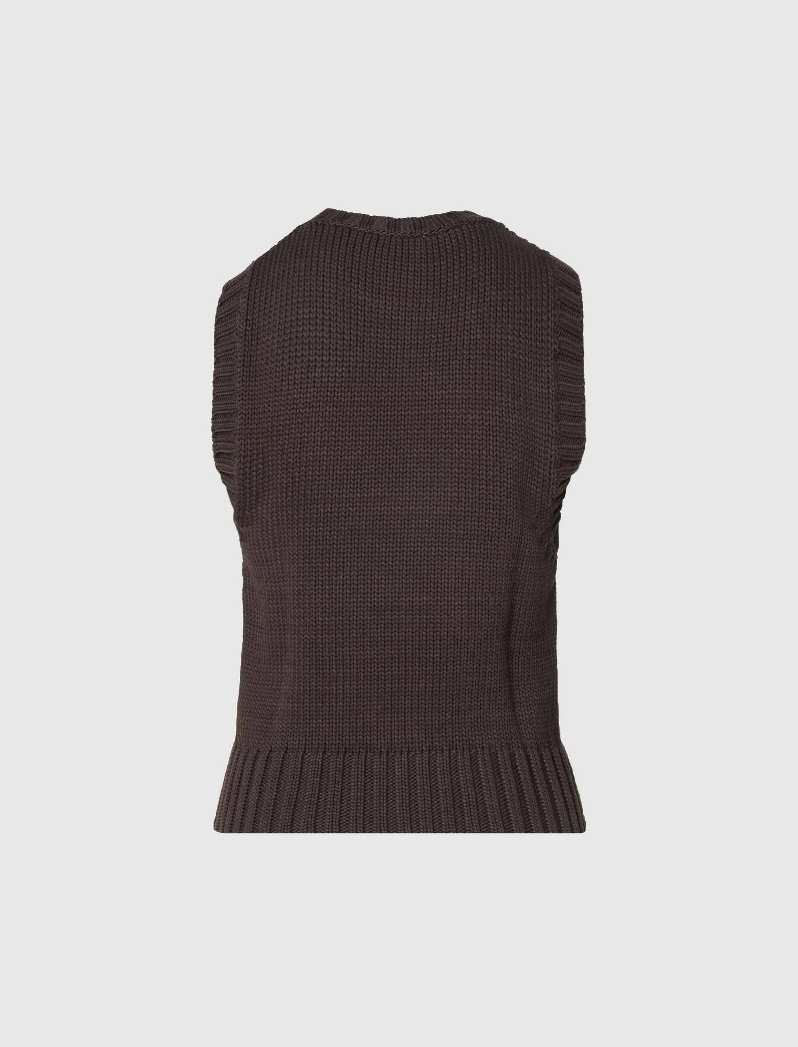 WOMEN'S COTTON ROPE VEST