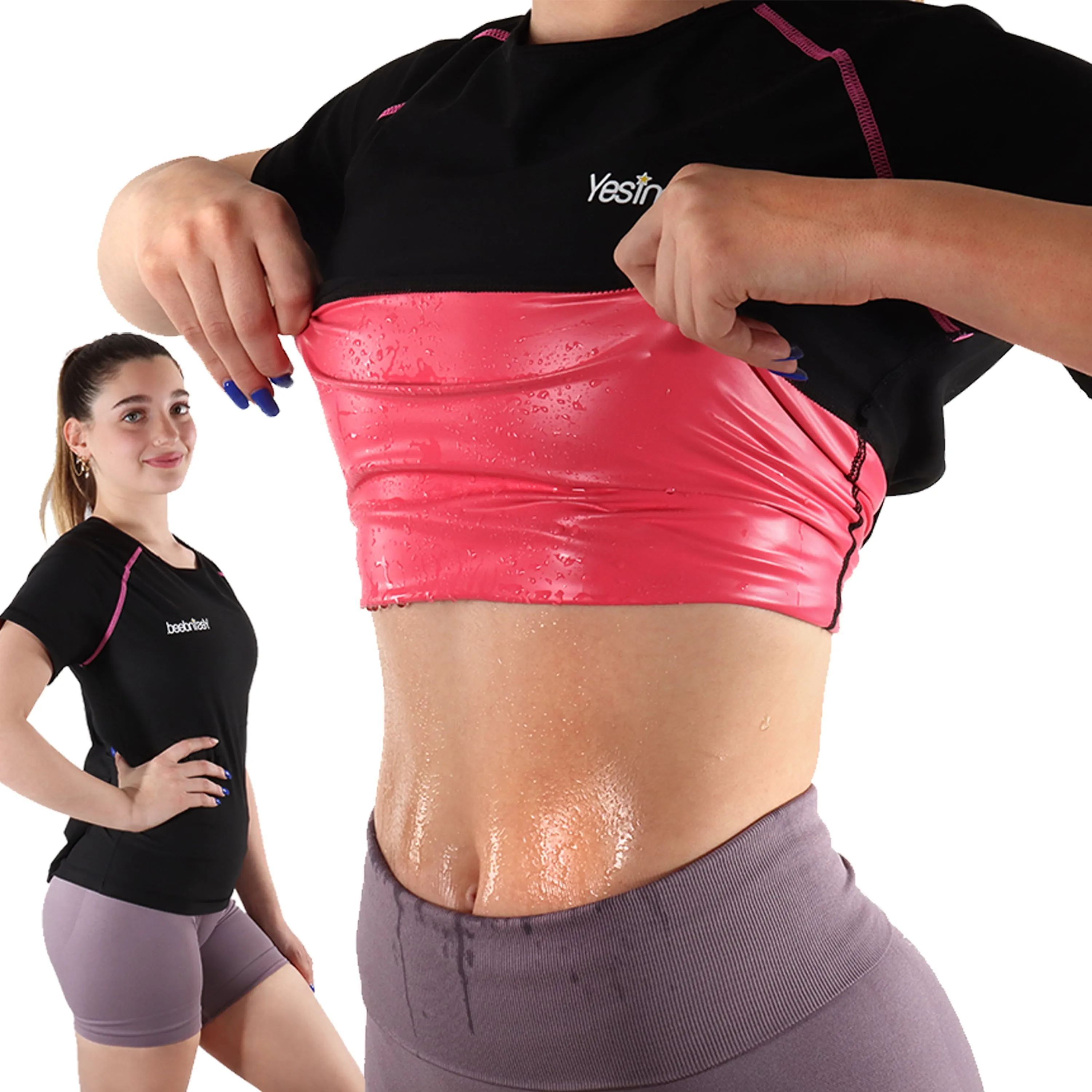 Women's Premium Workout Tank Top Slimming Sauna