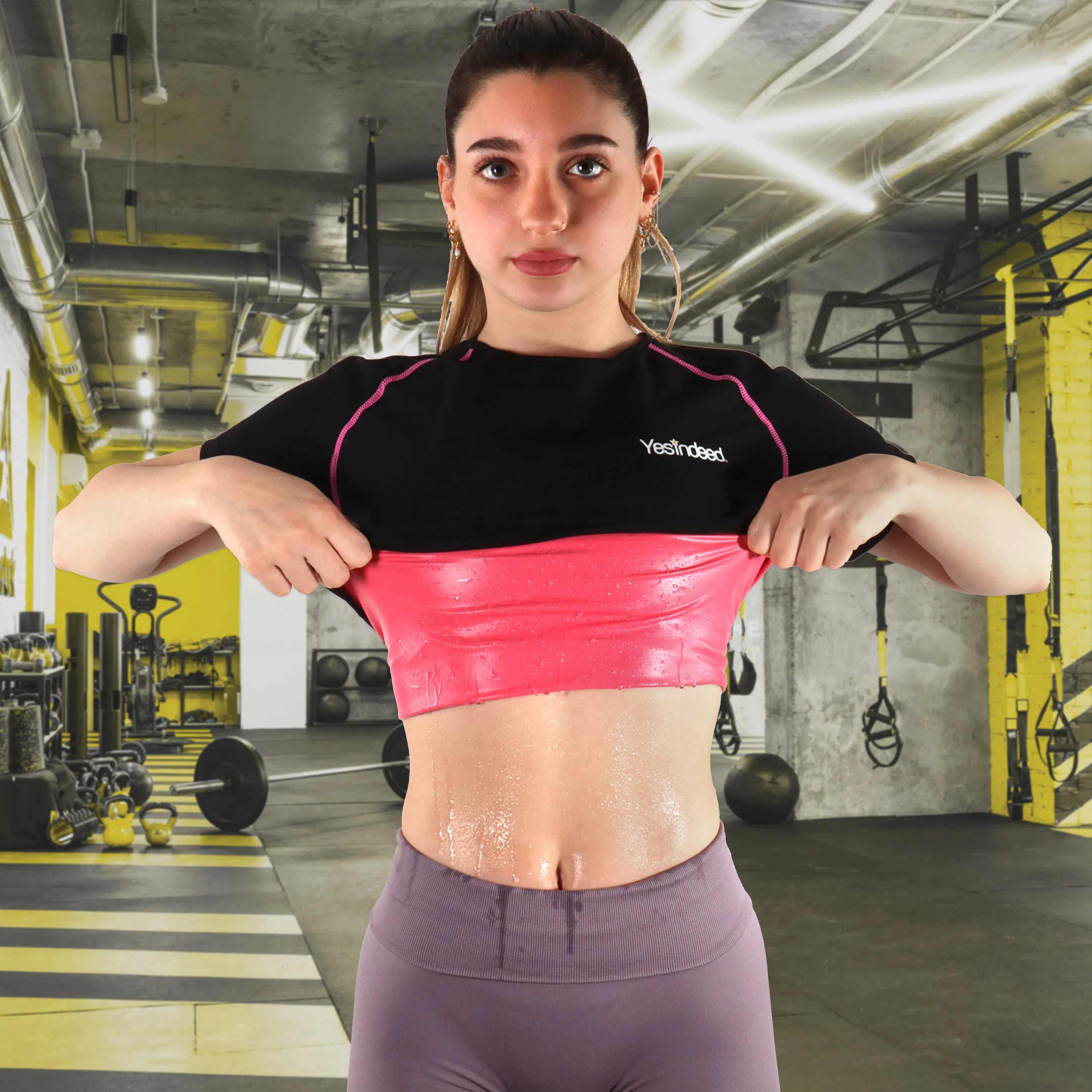 Women's Premium Workout Tank Top Slimming Sauna