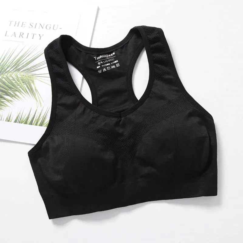 Women's Push-Up Fitness Yoga Bra - Breathable Running Vest