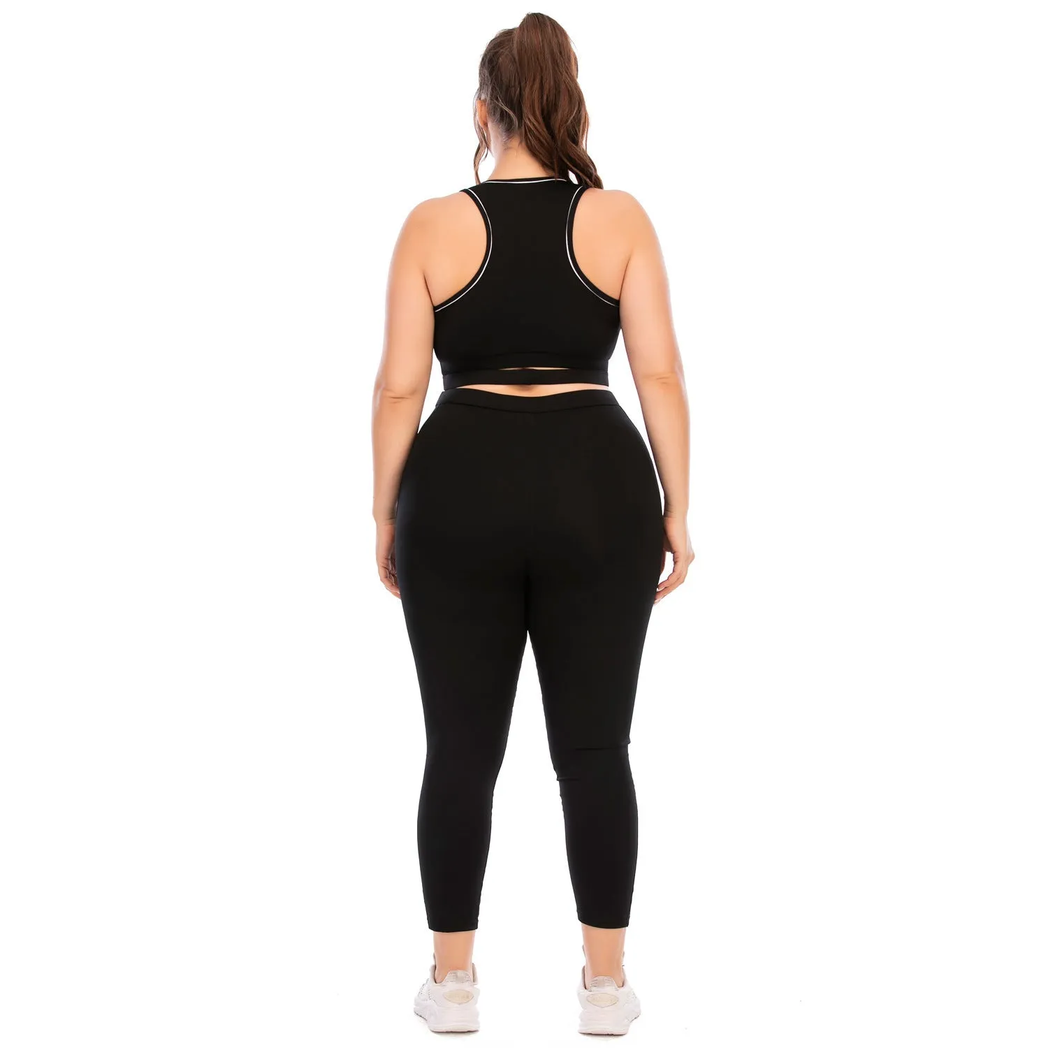Workout Suits Plus Size Yoga Clothes Tights  Pants trendy